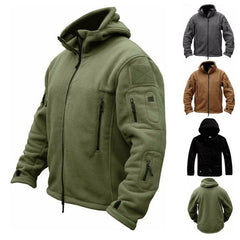 Men's Tactical Hooded Jacket - Perfect for Outdoor Adventures and Casual Wear