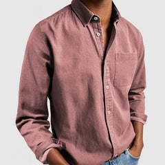 Stylish Casual Button-Up Shirt for Men - Perfect for Everyday Wear