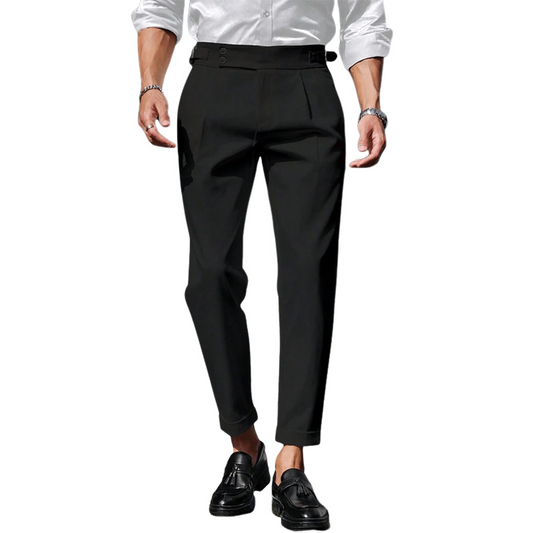 Men's Casual Solid Color Suit Pants MTA0379D7X