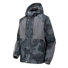 Camouflage Hooded Jacket For Men - Stylish And Versatile Outdoor Wear