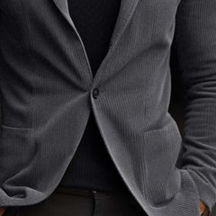Men's Vintage Casual Corduroy Blazer 79830899TO