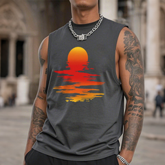 Men's Muscle-Friendly Sleeveless Tank Top for Fitness Enthusiasts