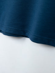 Men's Casual Polo Shirt: Chest Pocket, Collared With Buttons, Color-Block T-Shirt Top