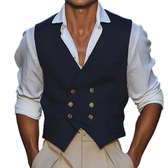 Men's Business Casual Simple Suit Vest MTA3184C2P