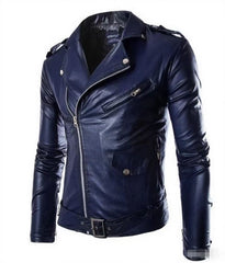 Stylish Men's Biker Jacket - Perfect For Casual And Fashionable Looks