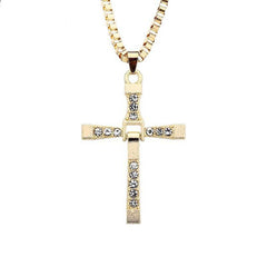 Casual Fashion Shiny Cross Necklace 59489667TO