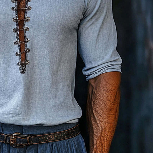 Men's Casual Round Neck Short Sleeve T-Shirt MTA0362D9X