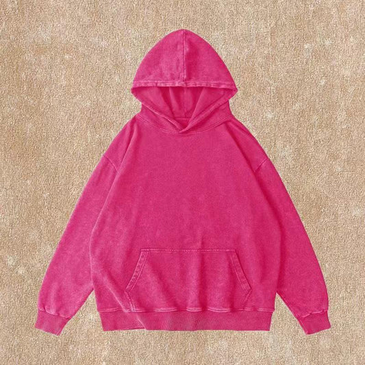 Oversized Hoodie with Shorts Set - 2024 Autumn/Winter Edition