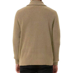 Stylish Men's Cardigan Sweater with Classic Buttons for Everyday Wear