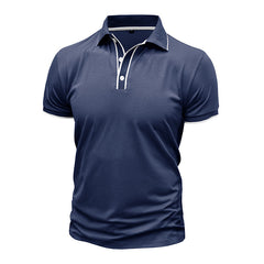 Men's Stylish Olive Green Polo Shirt - Perfect for Casual and Formal Occasions