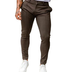 Stylish Slim Fit Trousers for Men - Perfect for Casual and Formal Occasions