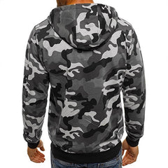 Camouflage Hooded Jacket For Men - Stylish And Versatile Outdoor Wear