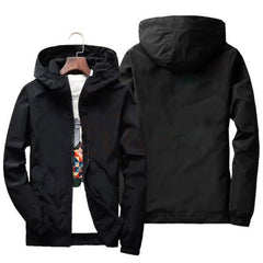 Stylish Men's Hooded Jacket - Perfect for Casual and Outdoor Activities