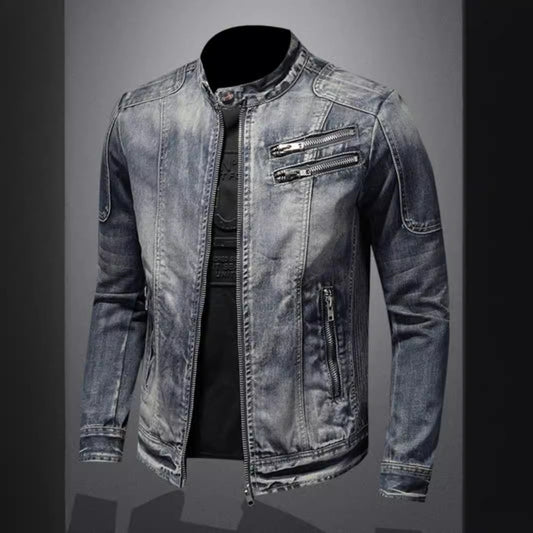 Stylish Denim Jacket for Men - Perfect for Casual and Outdoor Adventures