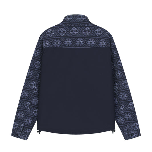 Stylish Patterned Jacket for Men - Perfect for Casual and Outdoor Activities