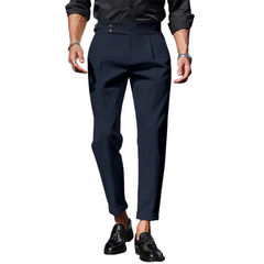 Men's Casual Solid Color Suit Pants MTA0379D7X