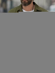 Stylish Corduroy Shirt Jacket for Men - Perfect for Casual and Outdoor Adventures