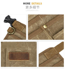 Men's Classic Practical Hardware Tool Bag Storage Waist Bag 70347013K