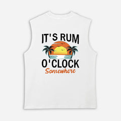 Tropical Sunset Graphic Tank Top for Men - Perfect for Summer Vacations