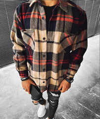 Stylish Corduroy Shirt Jacket for Men - Perfect for Casual and Semi-Formal Occasions