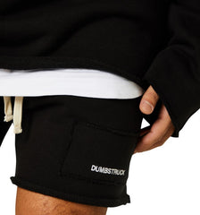 Cozy Oversized Sweatshirt And Shorts Set For Men - Perfect For Casual Wear
