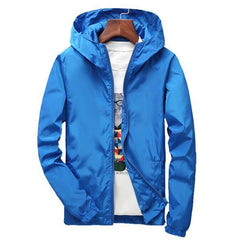 Stylish Men's Hooded Jacket - Perfect for Casual and Outdoor Activities