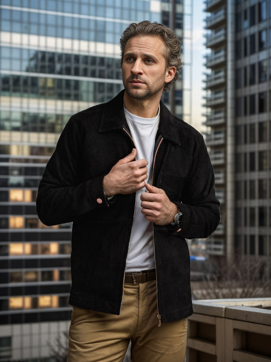 Stylish Men's Jacket with Casual Elegance for Everyday Wear