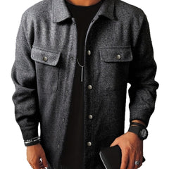 Stylish Men's Navy Blue Longline Jacket - Perfect For Casual And Formal Wear