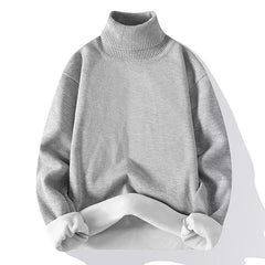 High Neck Knit Sweater for Men - Stylish and Cozy Winter Wear