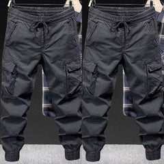 Men's Cargo Pants with Adjustable Waistband - Perfect for Casual and Outdoor Activities