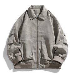 Stylish Brown Bomber Jacket for Men - Perfect for Casual and Outdoor Wear