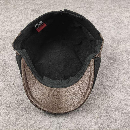 Men's Retro Autumn And Winter Warm Beret 25636840U