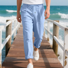 Men's Casual Drawstring Trousers - Perfect for Everyday Wear