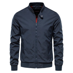 Men's Stylish Stand Collar Jacket - Perfect for Casual and Outdoor Activities