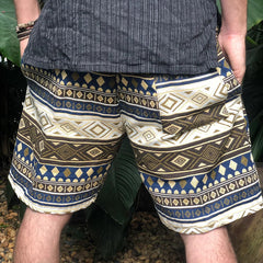 Vibrant Floral Print Shorts for Men - Perfect for Summer Outings and Casual Wear