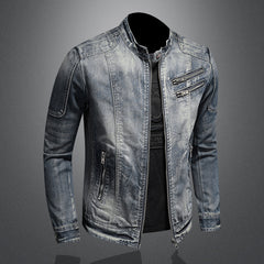 Stylish Denim Jacket For Men - Perfect For Casual And Outdoor Adventures