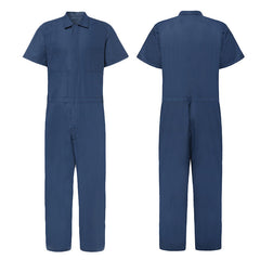 Stylish Short-Sleeve Jumpsuit For Men - Perfect For Summer Outings