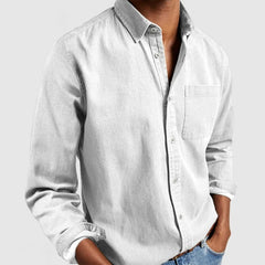 Stylish Casual Button-Up Shirt for Men - Perfect for Everyday Wear