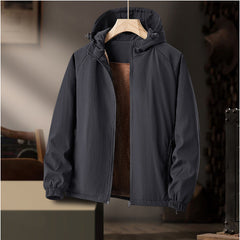 Men's Stylish Hooded Jacket - Perfect for Outdoor Adventures and Casual Wear