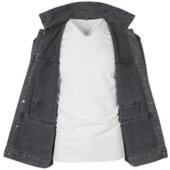 Stylish Men's Denim Jacket - Perfect for Casual and Outdoor Adventures