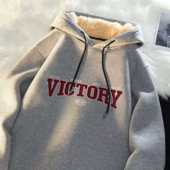 Cozy Victory Hoodie - Winter Essentials for Casual Wear