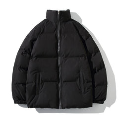 Stylish Black Puffer Jacket for Winter - Warm, Versatile, and Trendy