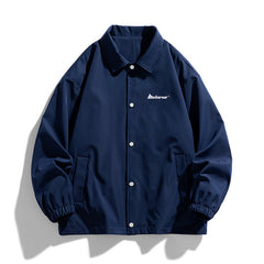 Stylish Military Green Coach Jacket for Men - Perfect for Casual and Outdoor Activities