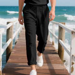 Men's Casual Drawstring Trousers - Perfect for Everyday Wear