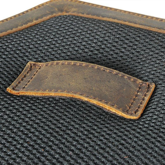 Men's Classic Retro Personality Outdoor Leather Waist Bag 60235114K