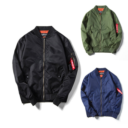 Stylish Bomber Jacket for Men - Perfect for Casual and Outdoor Activities