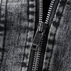 Stylish Denim Jacket with Faux Fur Lining - Perfect for Casual and Outdoor Wear