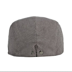 Men's Retro British Style Corduroy Forward Hat 42532494TO