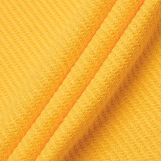 Men's Casual Waffle Long Sleeve POLO Shirt MTA0702D4X