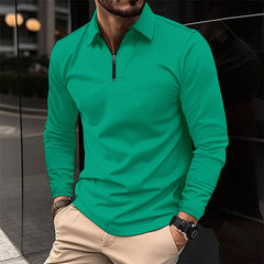 Stylish Men's Quarter-Zip Pullover For Modern Fashionistas